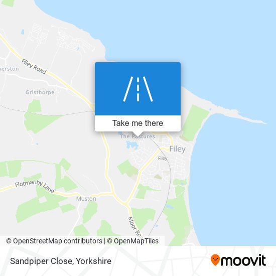 Sandpiper Close map