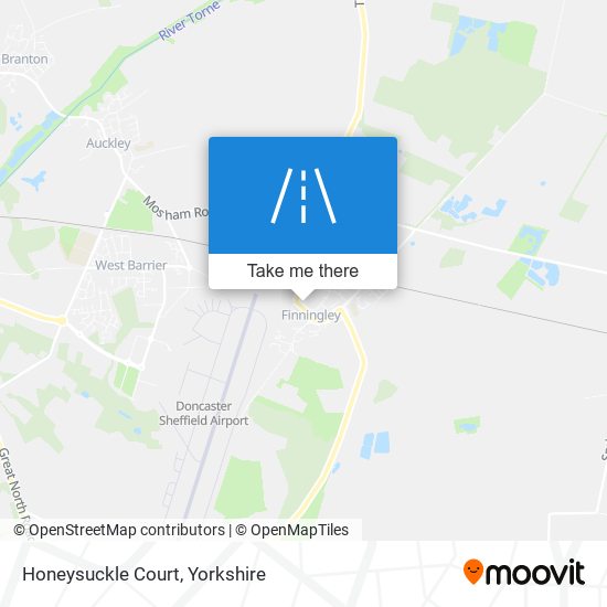 Honeysuckle Court map