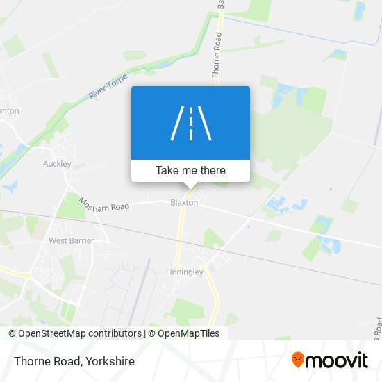 Thorne Road map