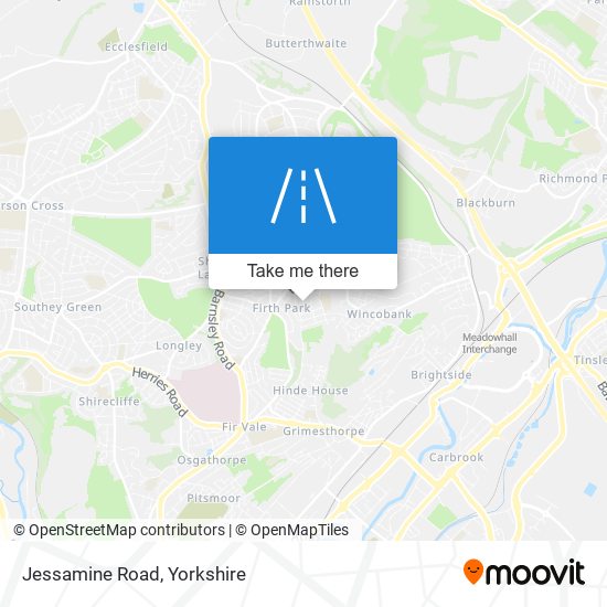 Jessamine Road map