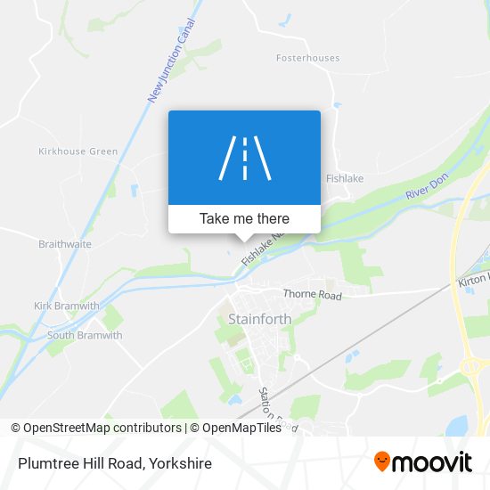 Plumtree Hill Road map