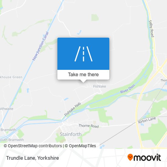 Trundle Lane map