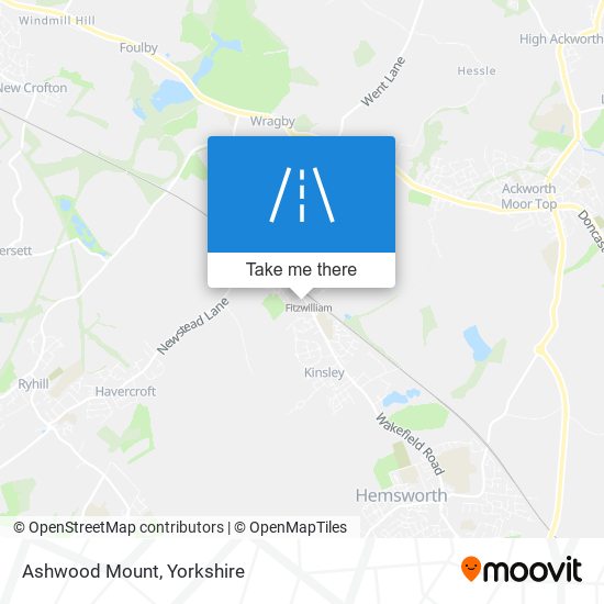 Ashwood Mount map