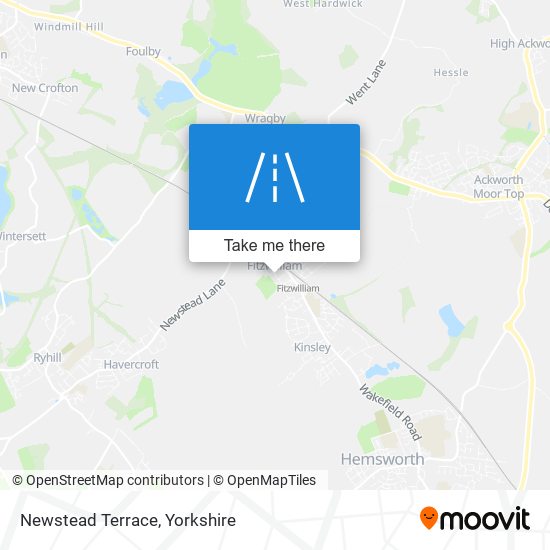 Newstead Terrace map