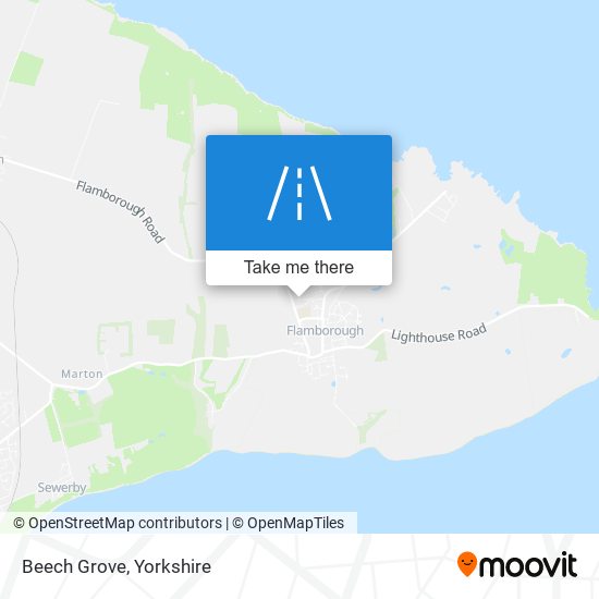 Beech Grove map