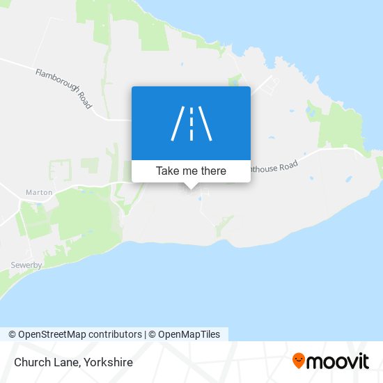 Church Lane map