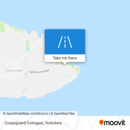 Coastguard Cottages map