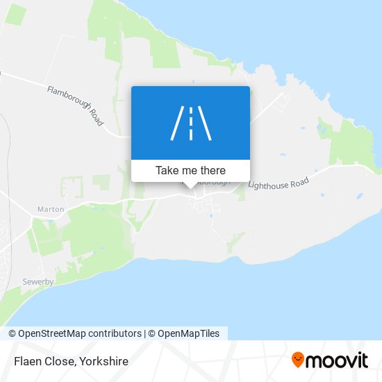 Flaen Close map