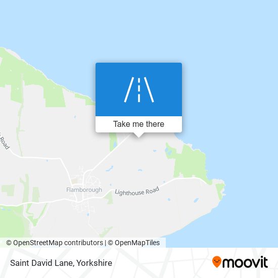 Saint David Lane map