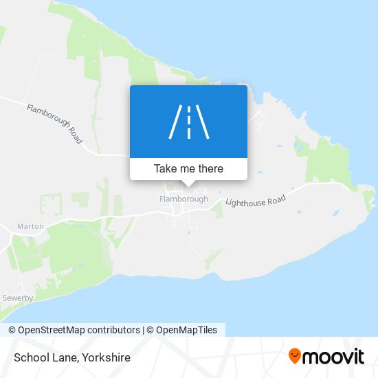 School Lane map