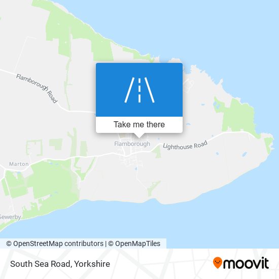 South Sea Road map