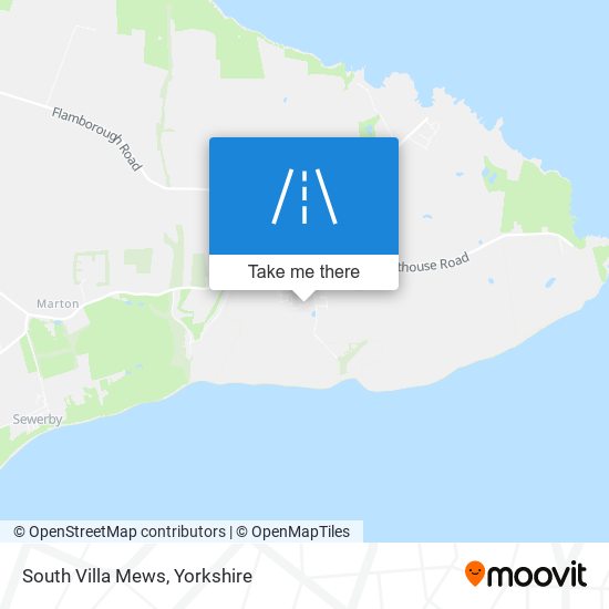 South Villa Mews map