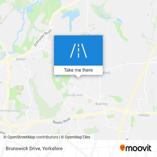 Brunswick Drive map