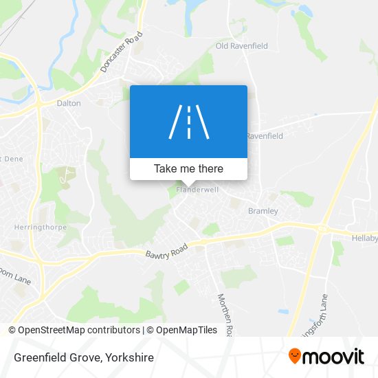Greenfield Grove map