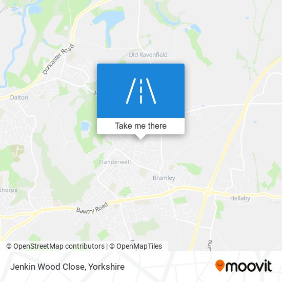 Jenkin Wood Close map