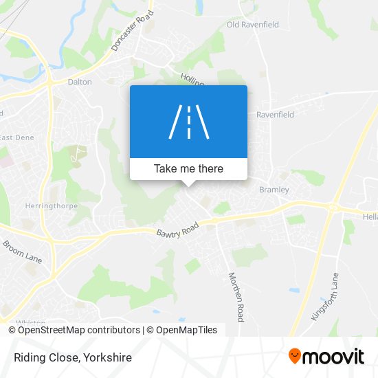 Riding Close map