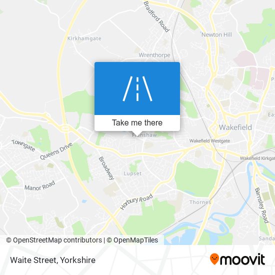 Waite Street map