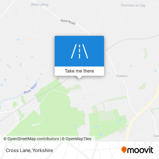 Cross Lane map