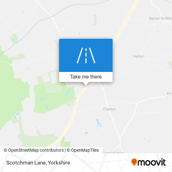 Scotchman Lane map