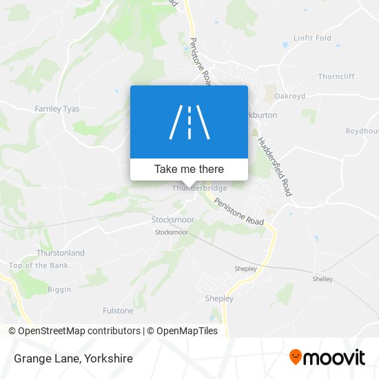Grange Lane map