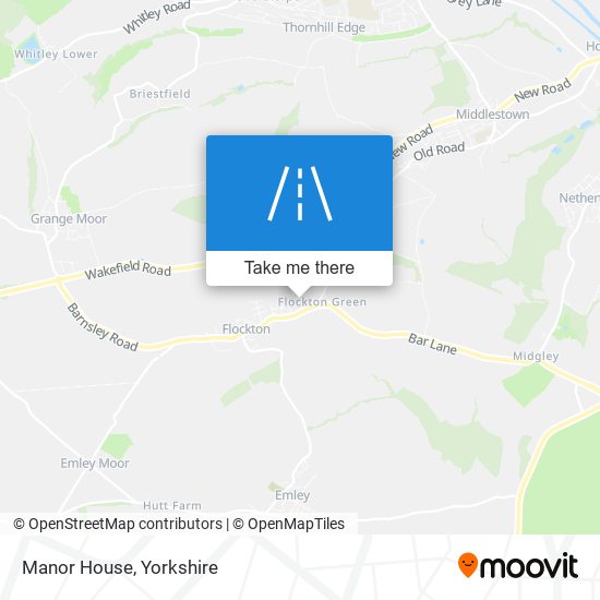 Manor House map