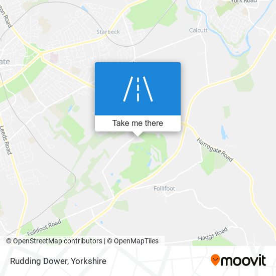 Rudding Dower map