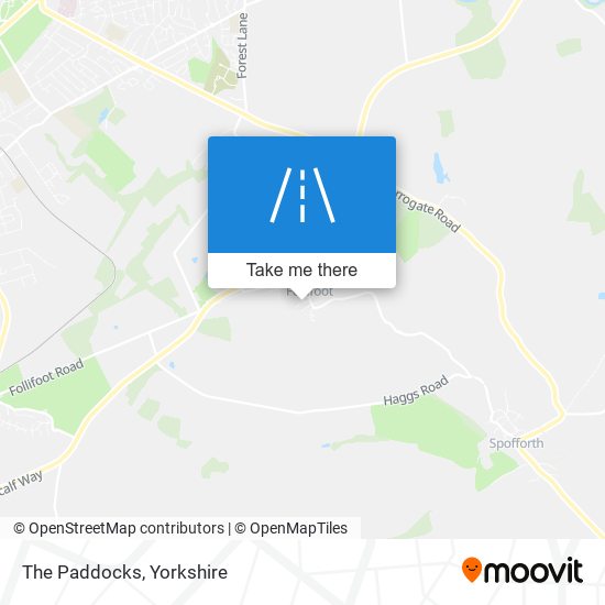 The Paddocks map