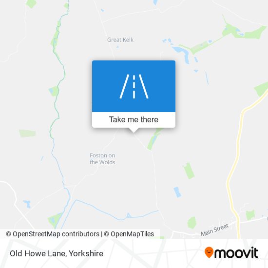 Old Howe Lane map