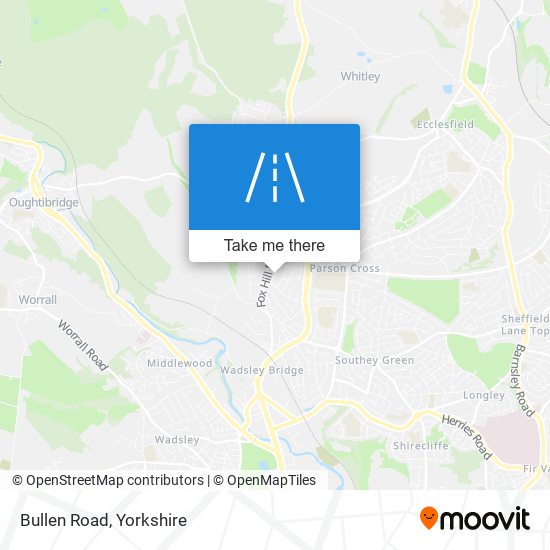 Bullen Road map
