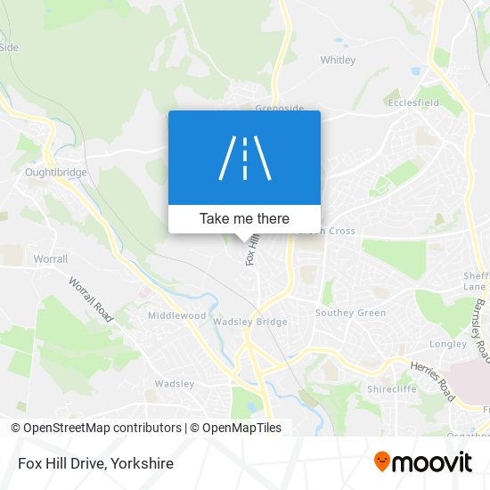 Fox Hill Drive map