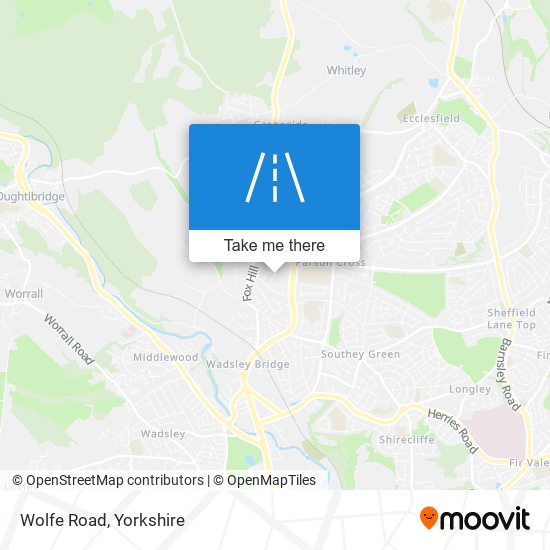 Wolfe Road map