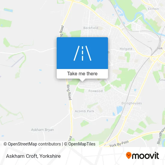 Askham Croft map