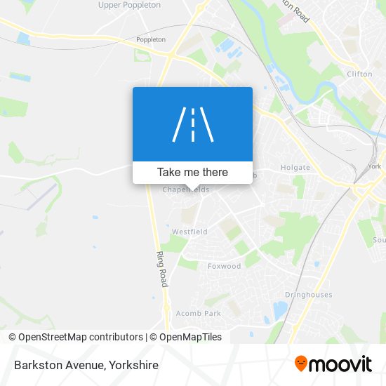 Barkston Avenue map
