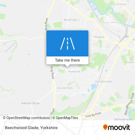 Beechwood Glade map