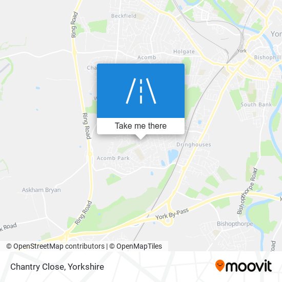 Chantry Close map