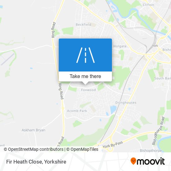 Fir Heath Close map