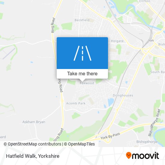 Hatfield Walk map