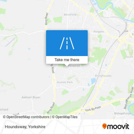 Houndsway map