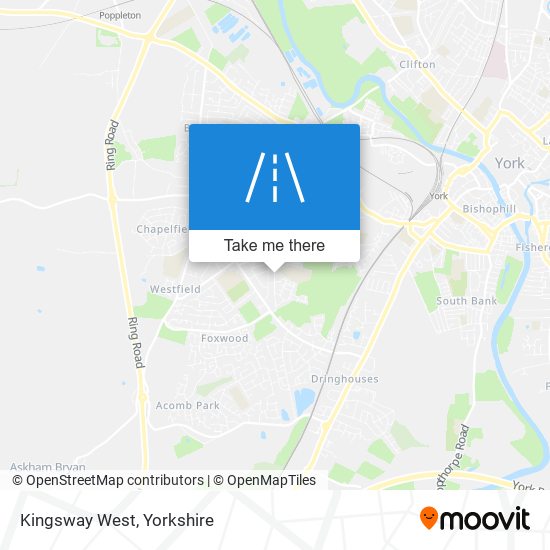 Kingsway West map