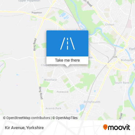 Kir Avenue map