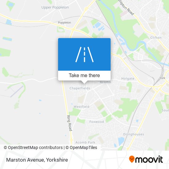 Marston Avenue map