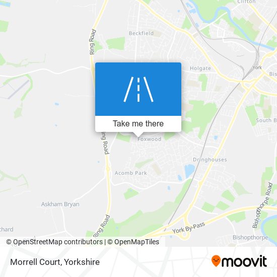 Morrell Court map