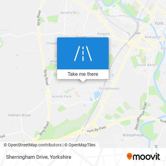 Sherringham Drive map