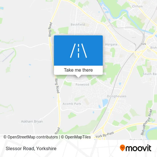 Slessor Road map