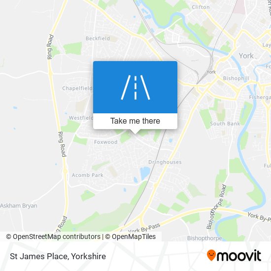 St James Place map