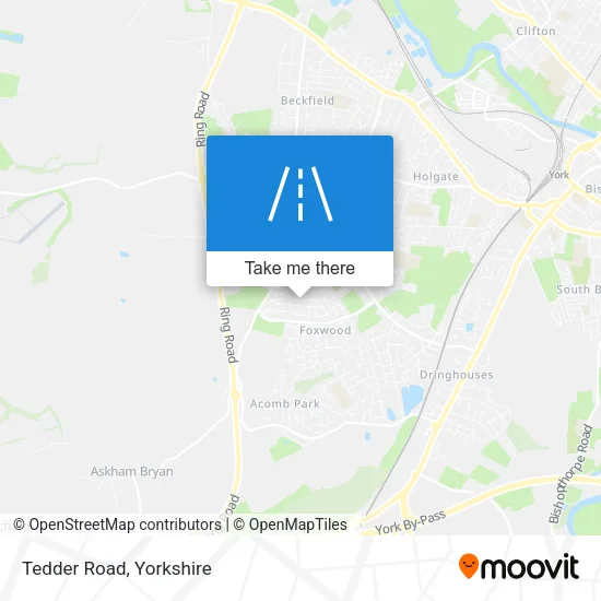 Tedder Road map