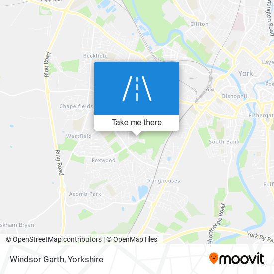 Windsor Garth map
