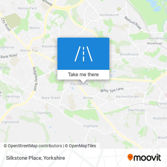 Silkstone Place map