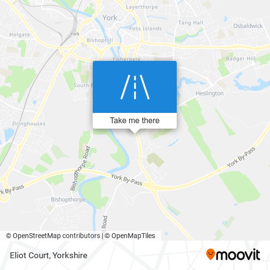 Eliot Court map