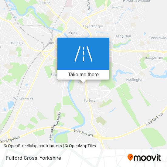 Fulford Cross map